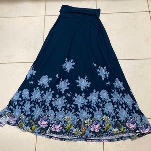 soft and flowy maxi skirt